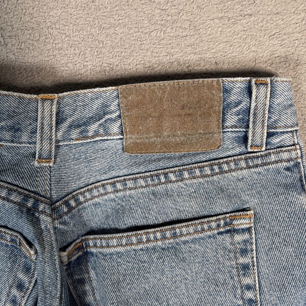LONDONJEAN Light Wash Cropped Jeans with Multicolor Floral Cuffs - Picture 11 of 13